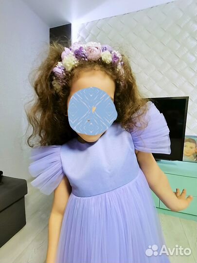 Венок-ободок цветочный-прокат