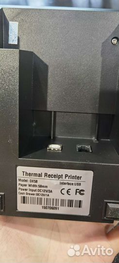 Чековый принтер, термопринтер DX58