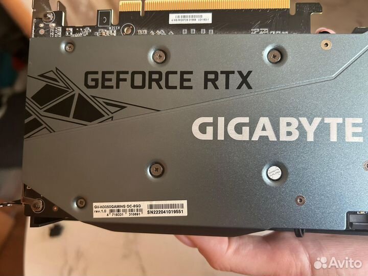 Gigabyte RTX 3050 Gaming oc 8G