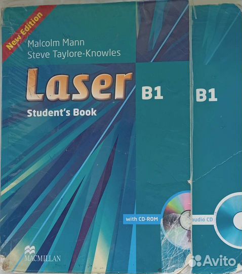 Учебник и рабочая тетрадь по английскому laser b1