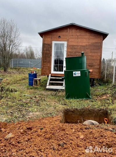 Септик для дома. Монтаж под ключ за 1 день