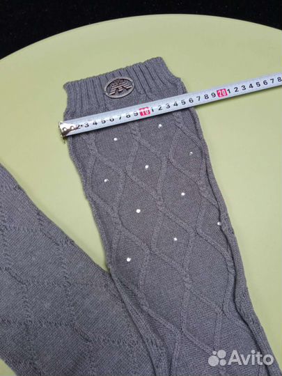 Трикотажная шапочка с шарфом baby armani