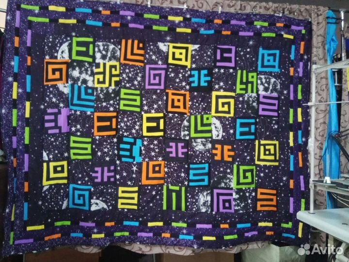 Лоскутное одеяло ручной работы пэчворк