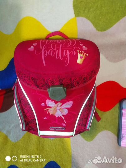 Рюкзак школьный для девочки бу