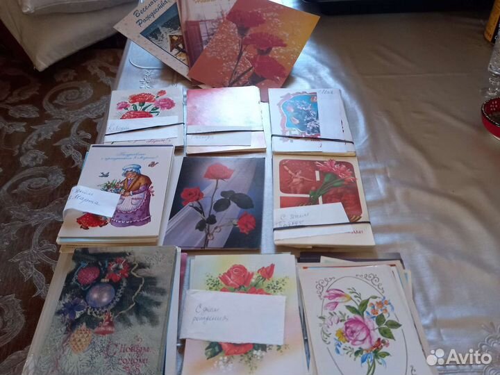Открытки советские СССР 168шт