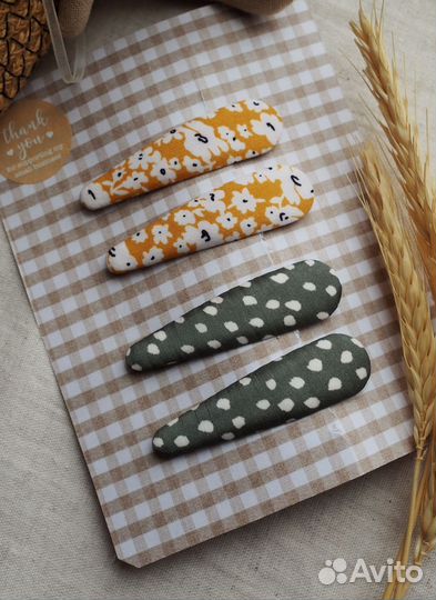 Заколки ручной работы