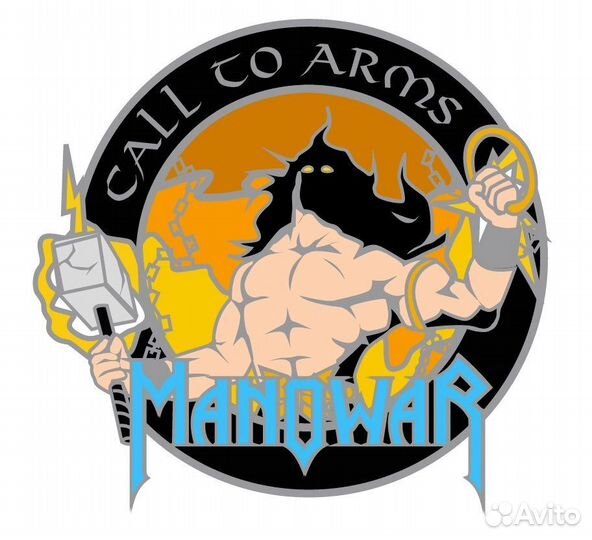 Значок Manowar - Call to arms (album 2002)