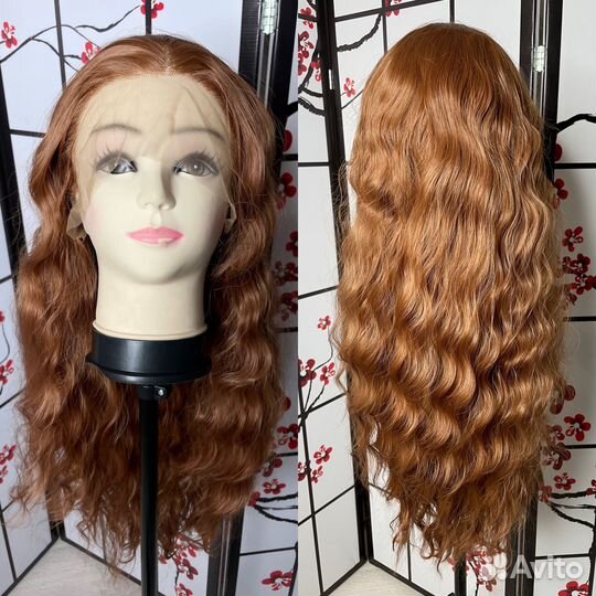 Парик на сетке из искуственных волос