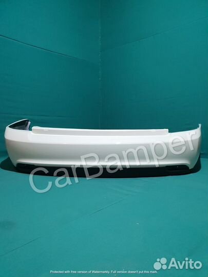 Бампер задний ваз 2170 седан цвет Белое облако