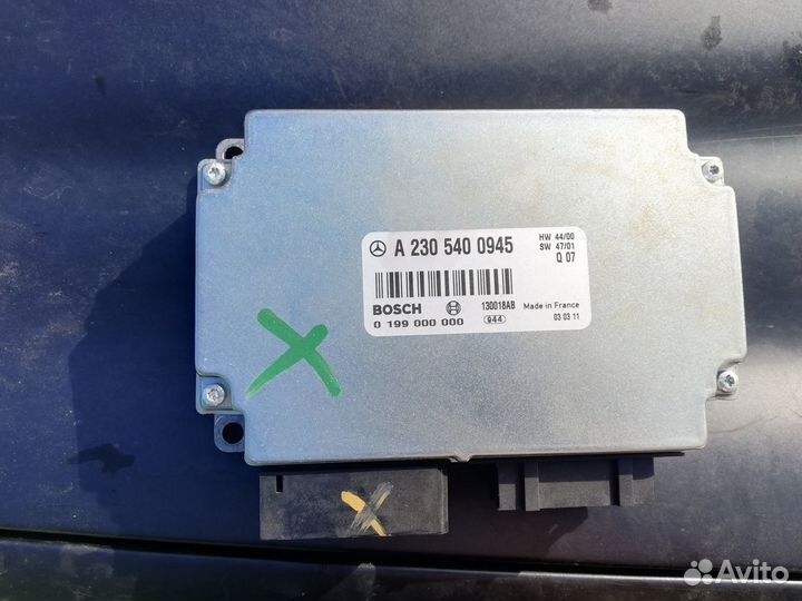 Блок акб Mercedes R230 SL230 W230