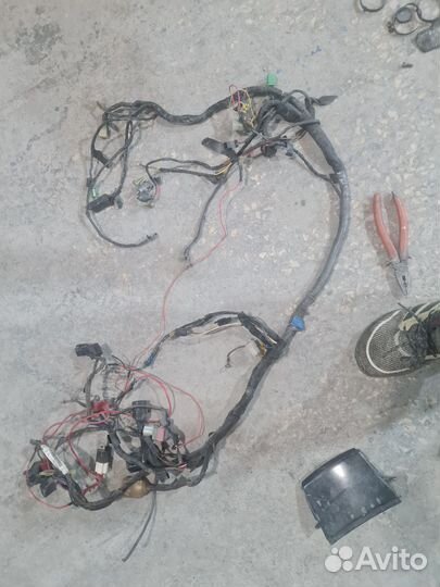 Kawasaki zzr 400 600 проводка коса