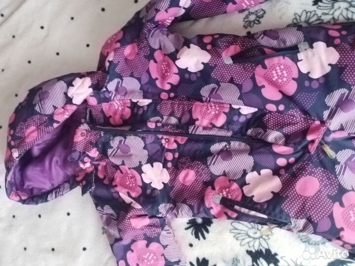 Зимний комбинезон для девочки 116