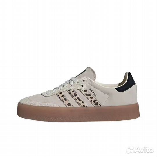 Adidas Sambae Leopard Off White
