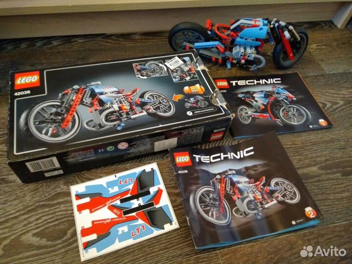 Lego Technic Спортбайк и Чоппер