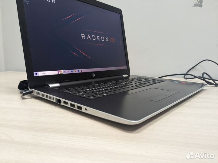 Мощный ноутбук Hp экран 17.3 /16gb/2 видеокарты