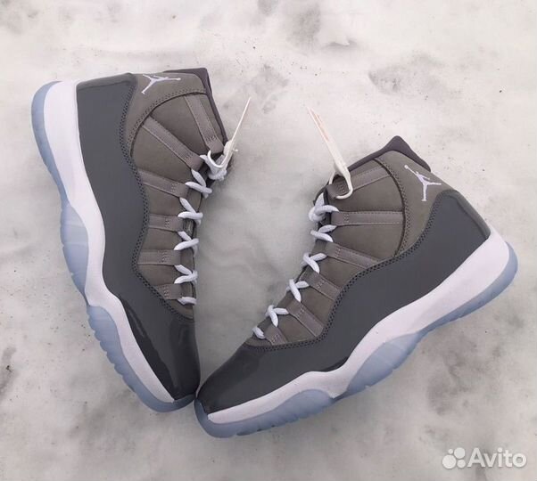 Мужские кроссовки Air Jordan 11 Retro Grey