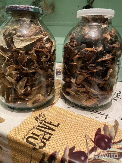 Грибы сухие