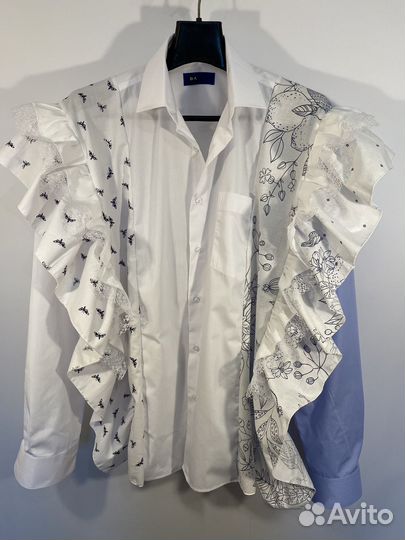 Рубашка пэчворк