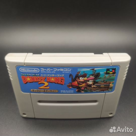 Картирдж Super Famicom Super Donkey Kong 2 snes