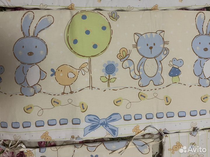 Бортики в кроватку