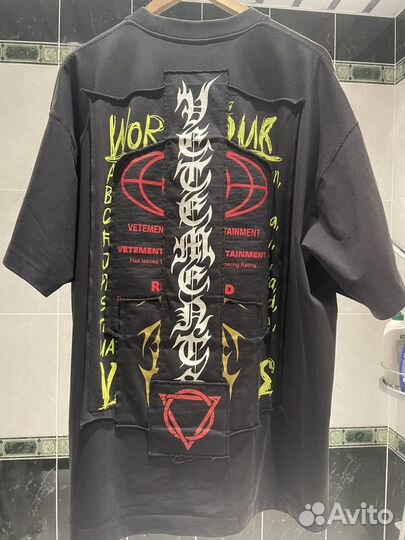 Vetements Hardcore Multi T-Shirt Футболка