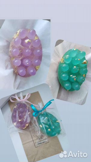 Массажное мыло с люфой