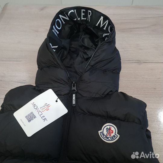 Жилет Moncler 110-146 новый черный