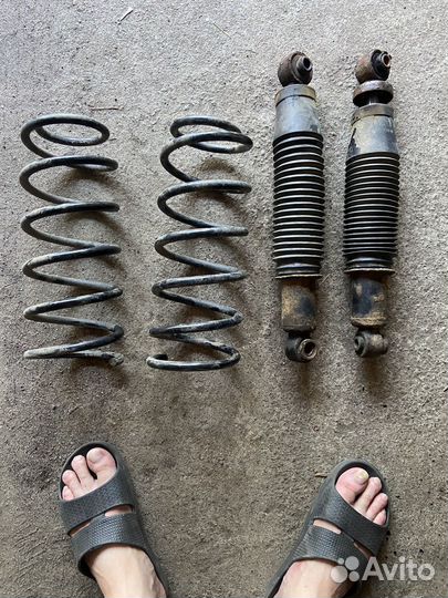 Пружины задние