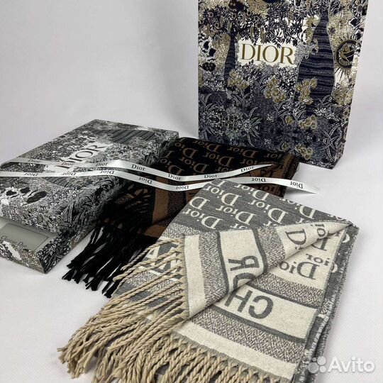 Шарф палантин Christian Dior premium