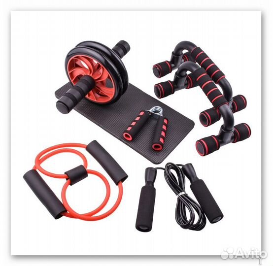 Ролик колесо для пресса, Скакалка,Эспандер