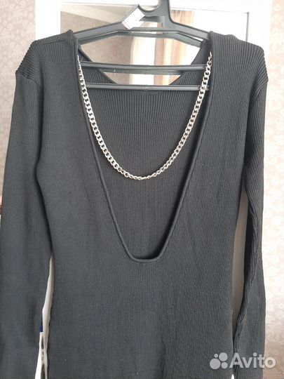 Платье лапша миди