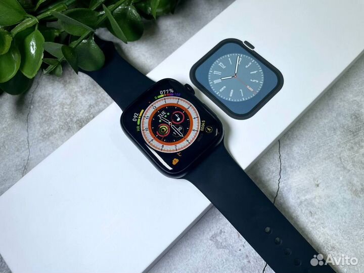 Apple Watch 9 45 mm + второй ремешок в подарок