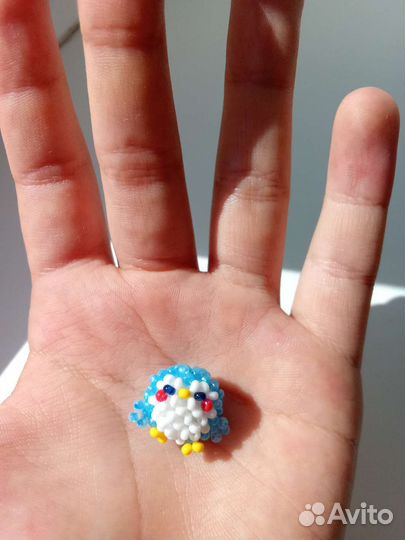 Мини амигуруми из бисера