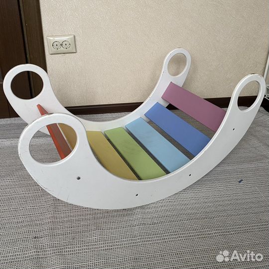 Детскся качалка радуга
