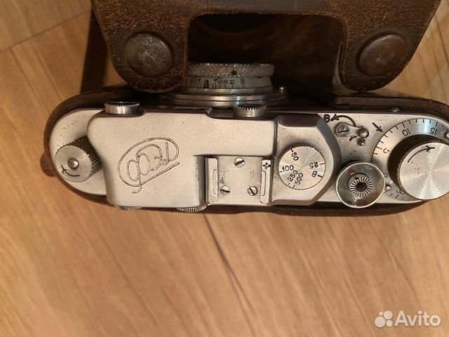 Плёночный фотоаппарат фэд в отличном состоянии