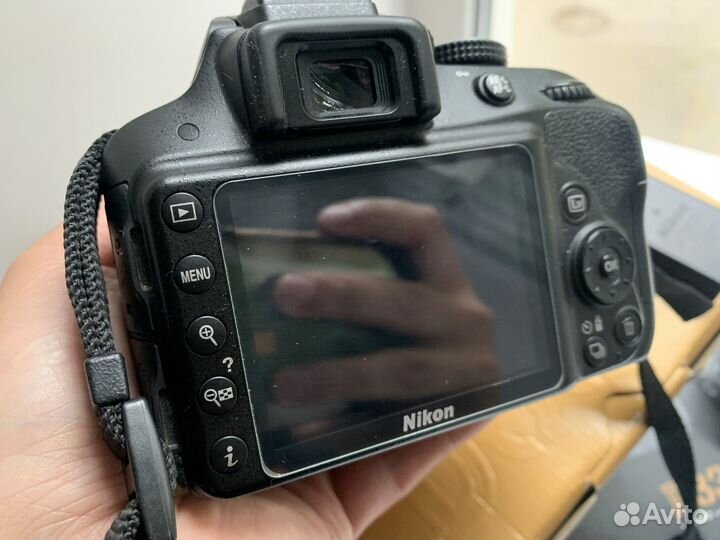 Зеркальный фотоаппарат nikon d3300 + объектив