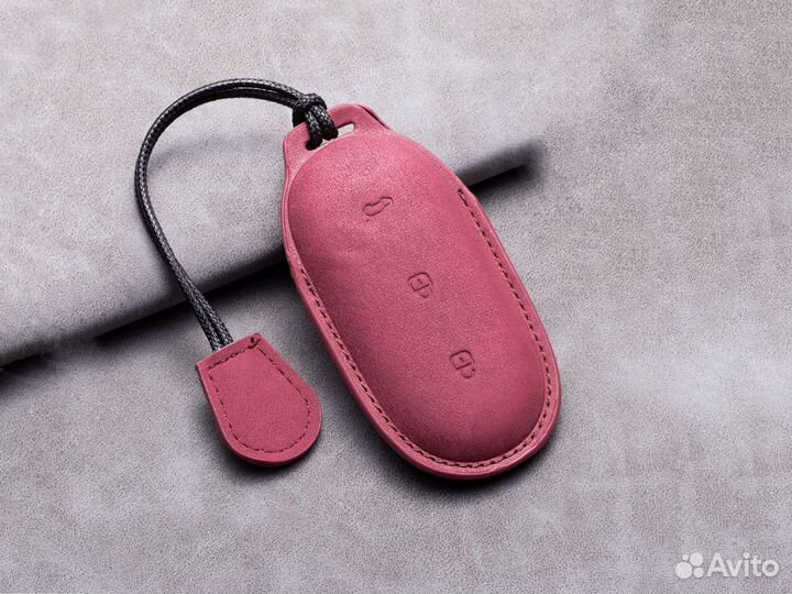 Чехол из алькантары для ключа LiXiang L8