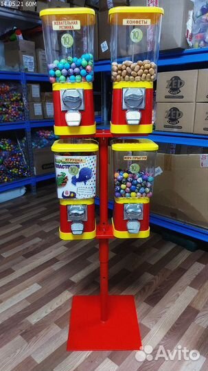 Автомат жвачка / Торговые автоматы механические