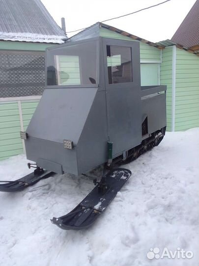 Самодельный снегоход