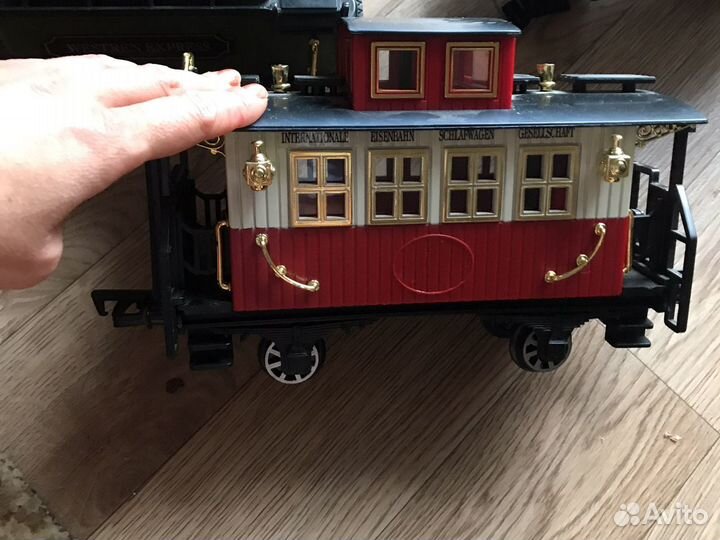 Поезд электрический western express с железной дор