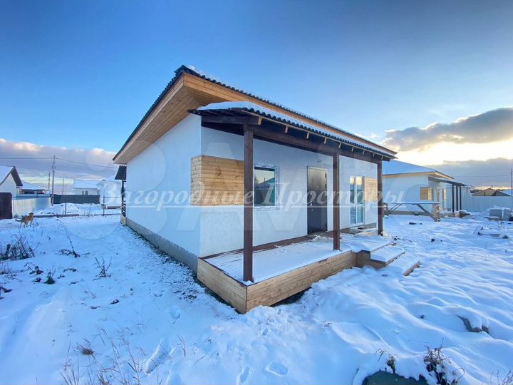 Коттедж 96 м² на участке 5 сот.