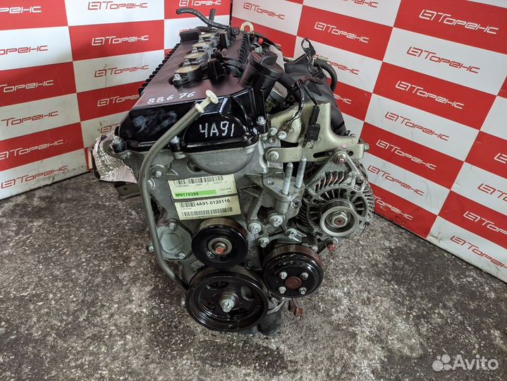 Двигатель mitsubishi colt/colt plus4A91