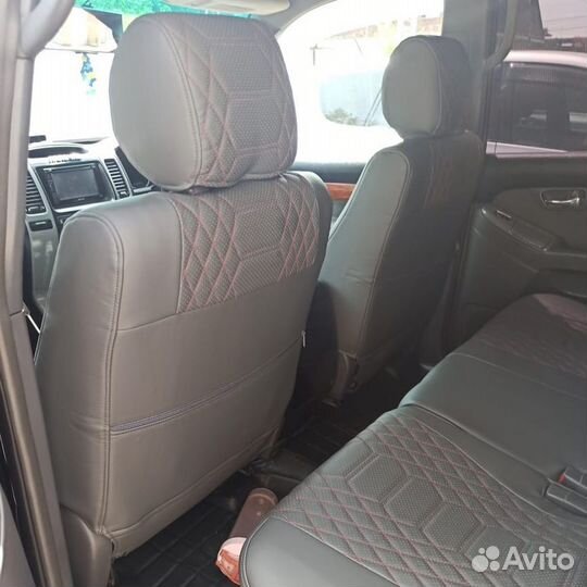 Авточехлы из экокожи toyota land cruiser prado 120