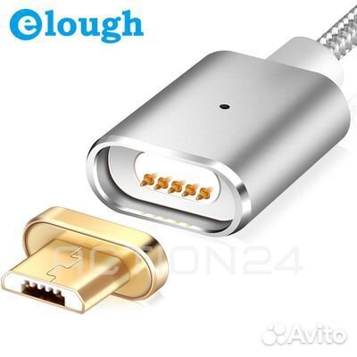 Магнитный кабель Elough microUSB (100 см)