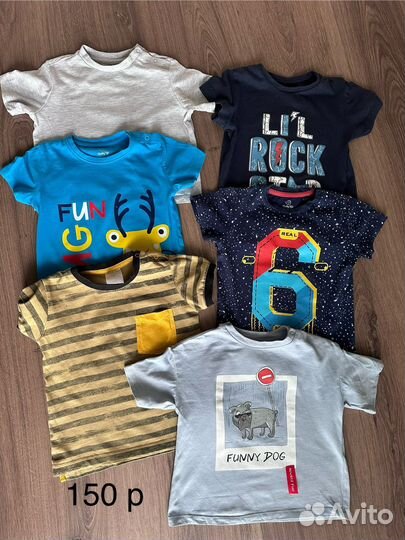 Футболки для мальчика 86/92