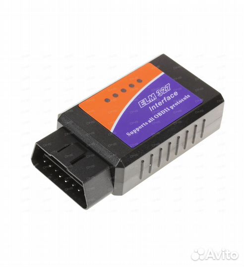 Диагностический разъем OBD2 (ELM 327)