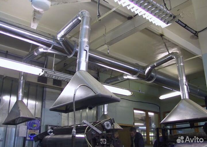 Чистка от жира / Обслуживание систем вентиляции