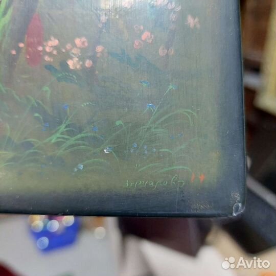 Шкатулка Иван царевич на сером волке