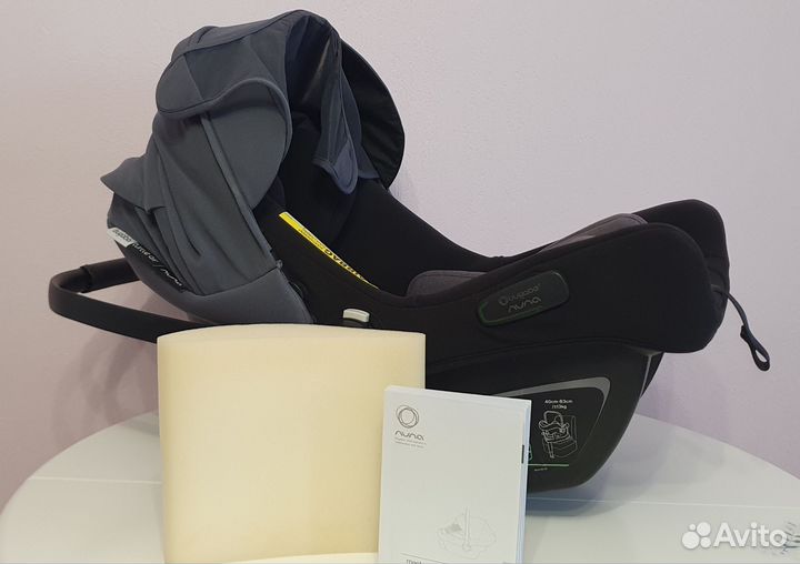 Автолюлька Bugaboo turtle air by nuna, Steel blue