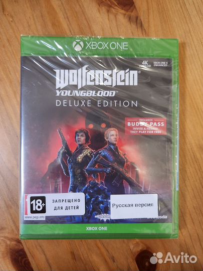 Диск Wolfenstein Xbox One - Новый
